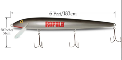 ラパラ ジャイアントルアーRapala Original Giant Lure RaPaLa ラパラ ジャイアントルアー 75cm レプリカ Giant Lure