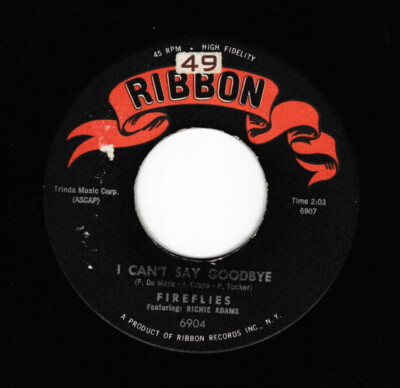 Doo Wop Ballade - THE FIREFLIES - I Can´t Say Goodbye