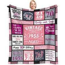 70th Birthday Gifts for Women, Gifts for 70 Year Old Woman, 70 Year Old Birthday