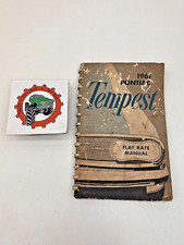 1961 Pontiac Tempest Original Flat Rate Manual 1961 Pontiac Tempest Original Flat Rate Manual