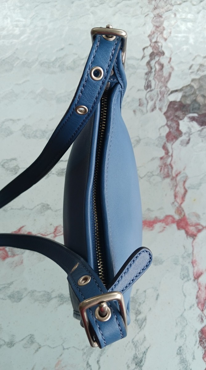 Coach 6610 Vintage Mini Janice Cobalt Blue Crossbody Bag | eBay