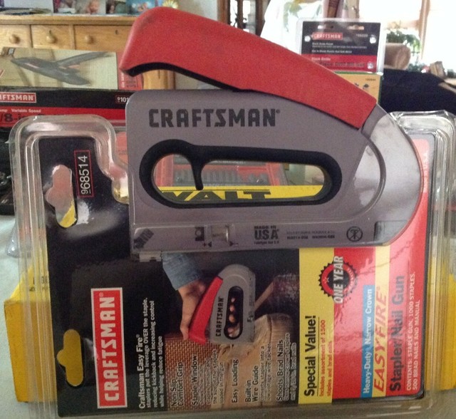 Craftsman 968514 Easy Fire Stapler Nail Gun for sale online eBay