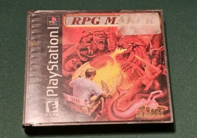RPG Maker Video Game (Sony PlayStation 1, 2000) 
