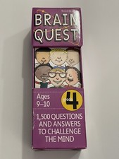 Brain Quest Decks Ser.: Brain Quest 4th Grade Q A Cards : 1,500 Questions and...