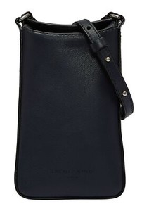 LIEBESKIND BERLIN Leren Telefoontasje Schoudertas Harris Mobile Pouch Cream White Crème