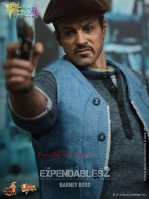 Perfect Hot Toys 1/6 Mms194 The Expendables 2 Barney Ross In Stock