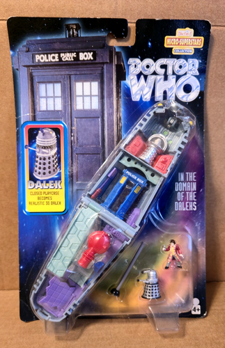 DOCTOR WHO - BLUEBIRD MICRO SUPERSTAR COLLECTION - DALEK PLAYSET - 1997