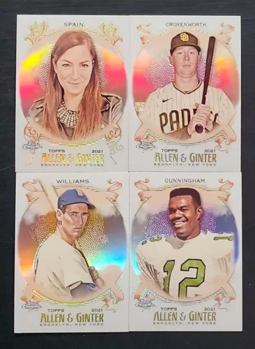 2021 Topps Allen & Ginter Chrome REFRACTORS with Rookies You Pick the Card