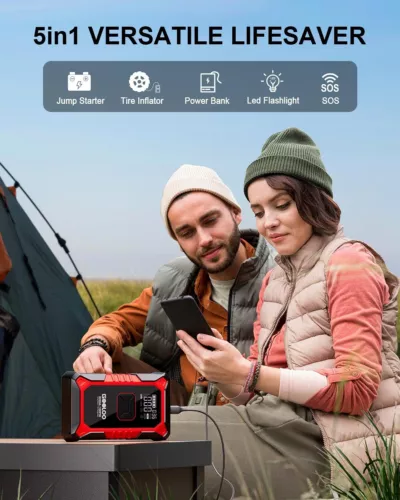 GOOLOO Portable Car Jump Starter 2000A/3000A/4000A Battery Lithium Jump Pack 12V - Picture 5 of 132