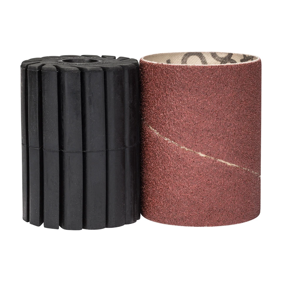 Bosch Straight Shank + Sanding Sleeve 80G for PRR 250 Roller Sander 2 Pack