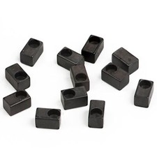 Fender Floyd Rose Original String Lock Insert Blocks, Black, Pack of 12