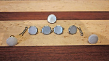 Mother of Pearl Cufflinks 4 Matching and 3 non matching