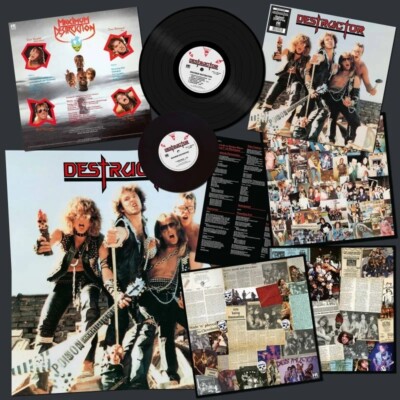 DESTRUCTOR - Maximum Destruction LP+7 (LIM.500 BLACK V.*US SPEED METAL CLASSIC)