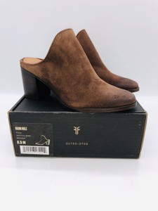 frye suede mules