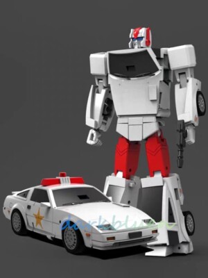 X-Transbots Master X MX-Mini-01 STREETWISE Prowl Fuzz Action Figures 10cm