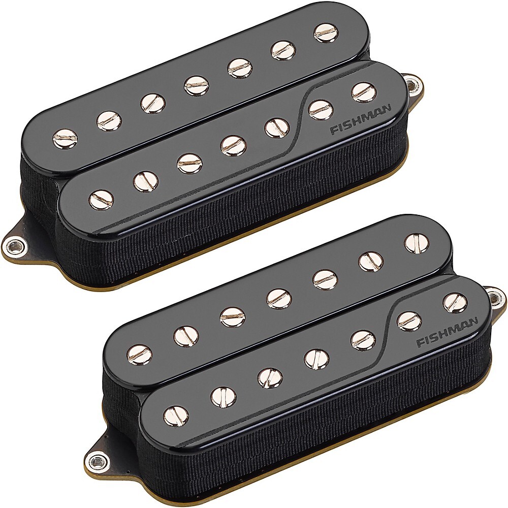 Набор звукоснимателей Fishman Fluence Tim Henson Signature Open Core с 7 струнами черного цвета