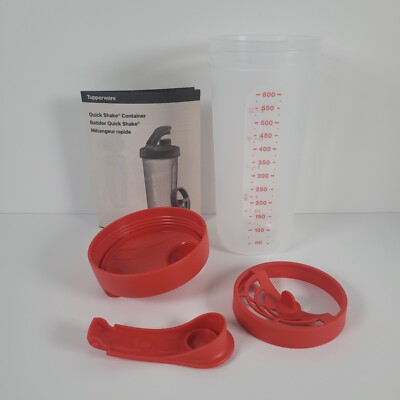 Tupperware Quick Shake Container