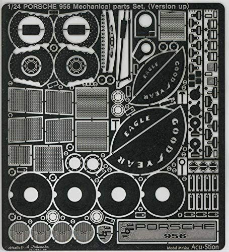 あっさー Acu Stion ] Rare Item 1/24 Porsche 956 Mechanical Parts Set for
