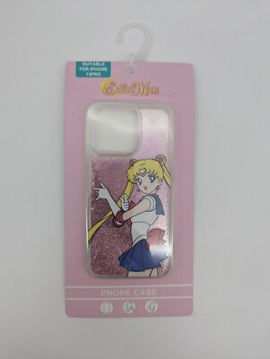 Sailor Moon iPhone 13 PRO Handyhülle Brandneu Glitzer