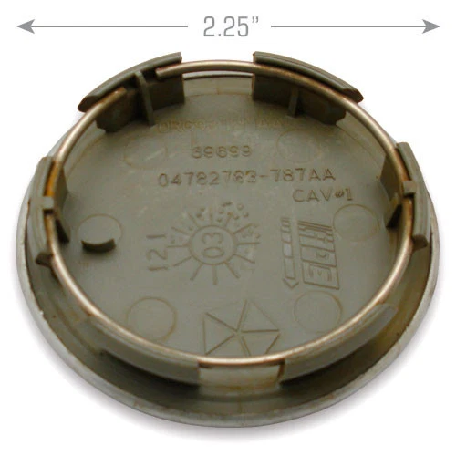 Tapacubos tapacubos OEM Chrysler Dodge 04782783-787AA rueda Foto 2 de 2