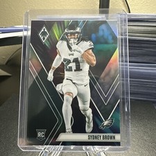 Sydney Brown 2023 Panini Phoenix Rookie Color Blast SP Eagles 