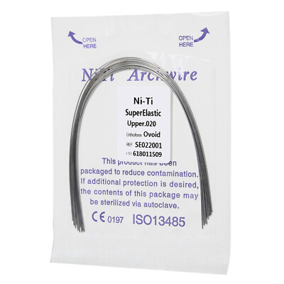 Armando Testa Fili Ad Arco Rettangolari Ortodontici TMA/Beta Ti-Mo - Per Apparecchi Dentali, Tutte Le Dimensioni Super Floss - Foto 8