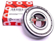 FAG 6304 ZZ C3 Deep Groove Ball Bearing, Metal Shielded 20x52x15 mm