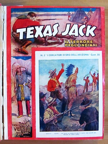 TEXAS JACK DER TERROR DER INDIANER - Fasc. 1/59 KOMPLETT - Ed. Alt, 20er Jahre* - Bild 3 von 11