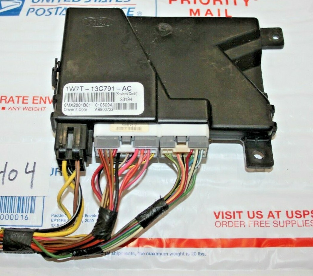 1W7T-13C791-AC ✓ 1998-2002 Ford / Lincoln Keyless Entry Driver