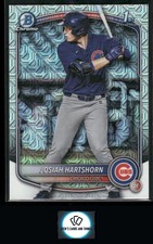 2025 Bowman Draft #BDC-21 Josiah Hartshorn Chrome Mojo Refractor