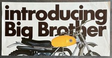 AJS 250cc & 410cc Stormer Scrambler Motorcycle Sales Brochure c1972