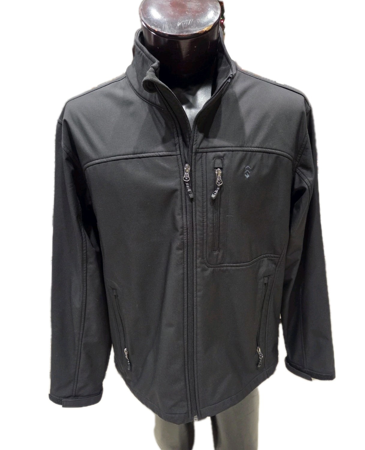 Free County JACKET. Black Super SoftShell Water, … - image 1