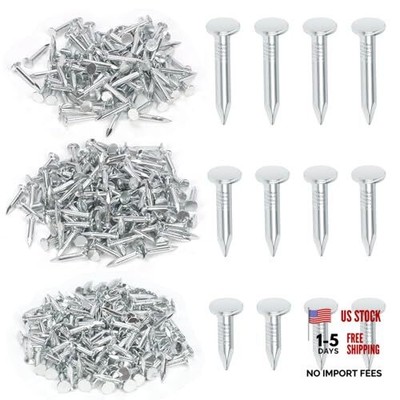 Swpeet 400 Pcs 3 Sizes 3/4'' 1'' 1-1/4'' Roofing Felt Galvanized Assortment Kit