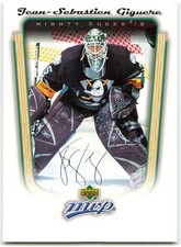 2005-06 Upper Deck MVP #6 Jean-Sebastien Giguere Anaheim Mighty Ducks
