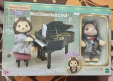 Sylvanian Families calico critters / Music concert set in town Grand Piano EPOCH