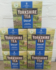 Yorkshire Decaffeinated Tea, Pack of 5 (400 Teabags in total)
