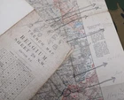 WW1 TRENCH MAP of YPRES (280th SIEGE BATTERY MARKINGS by MILITARY CROSS WINNER)
