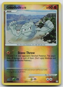Geodude Pokemon Card