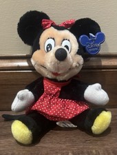 Vintage Disney World Disney Original Mickey Minnie Mouse Plush Toy Set