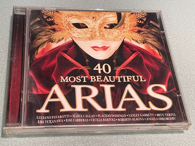 40 Most Beautiful Arias - 2 CD's Album - 2006 Warner Classics - Te Kanawa Callas