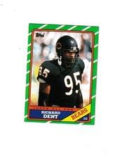 1986 Topps # 19 Richard Dent NM+ Combined Shipping Available 