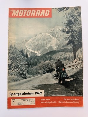 Das Motorrad 7/1962    BMW, Ducati, NSU, Norton, Jawa (#25)