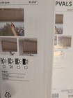 Ikea Hoppvals Light Filtered Window Blind Shade 48x64" Beige NIB W hardware