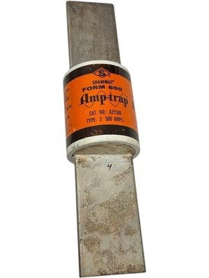 New Shawmut Amp-Trap A2Y500, Type 3 500A 250V Fuse **SALE**