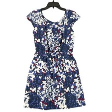 Banana Republic Fit Flare Dress Size 4 Sleeveless Modern Resort Office Chic