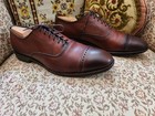 Allen Edmonds Men Fifth Avenue Leather Dark Chili/Burnished Cap Toe 10.5 C USA — photo 7