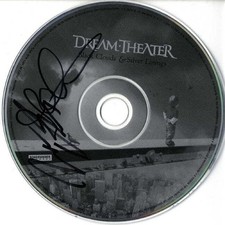 Dream Theater X2 Autographed Black Clouds & Silver Linings CD