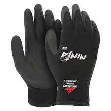 Mcr Safety N9690s Ninja Ice Insulated Work Gloves, 15-Gauge, Coated Palm And
