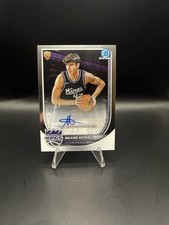 2025-26 Bowman Basketball Maxime Raynaud Auto Green /99 Rookie #RVA-MR RC