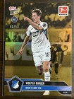 2025-26 Bundesliga Topps NOW #55 Wouter Burger TSG Hoffenheim RC GOLD 46/50